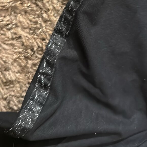 Black pants with silver stripe - Picture 4 of 5